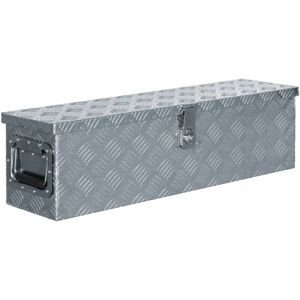 Berkfield Home - Royalton Aluminium Box 80.5x22x22 cm Silver