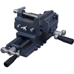 Berkfield Home - Royalton Manually Operated Cross Slide Drill Press Vice 70 mm