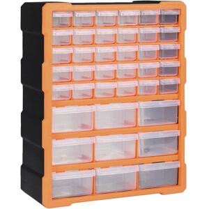 Berkfield Home - Royalton Multi-drawer Organiser with 39 Drawers 38x16x47 cm