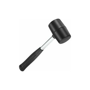 Rose - Rubber Mallet 500g Black Heavy Duty Rubber Hammer for diy Handmade