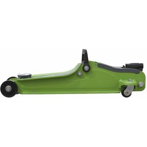 Sealey - Trolley Jack 2 Tonne Low Profile Short Chassis - Hi-Vis Green 1020LEHV