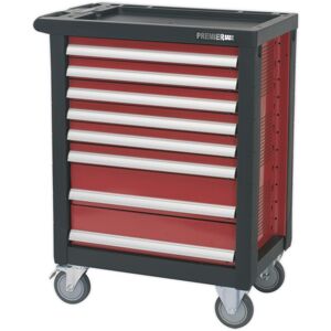 Rollcab 8 Drawer with Ball-Bearing Slides - Sealey