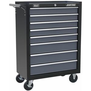 Sealey - Rollcab 8 Drawer with Ball-Bearing Slides - Black/Grey AP3508TB