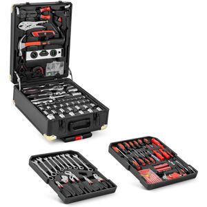 MSW Tool trolley tool set 408-piece tool trolley tool case handle wheels