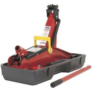 Sealey - 1050CXD Trolley Jack 2tonne Short Chassis with Storage Case