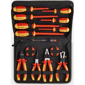 Vonhaus - vde Screwdrivers and Pliers Hand Tool Set 15 Pcs – Insulated Handles, for Safe Electrical Work, Computer, Automotive Repairs, 1000V vde