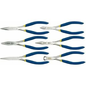 Mini pliers set 6 pcs 125 mm long for electronics, garage and craft(42309) - Vorel