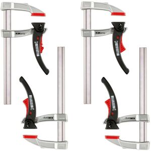 Bessey - x4 KliKlamp Quick Release Ratchet f Clamps Light and Strong kli 400/80