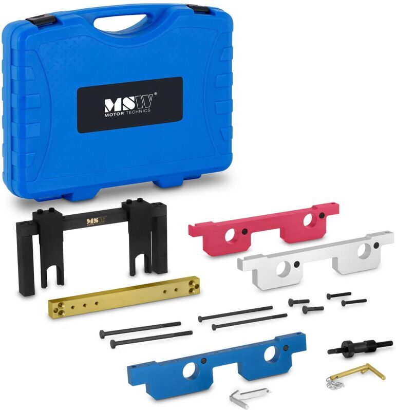 MSW - Engine Timing Tool Kit bmw Timing Tool Set bmw 6 Cylinder N51 N52 N53 N54 N55