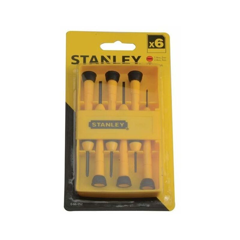 Instrument Screwdriver Set, 6 Piece STA066052 - Stanley