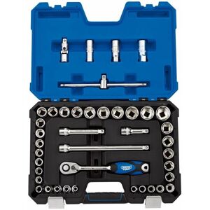 Draper Tools - Draper 1/2' Sq. Dr. Combined mm/af Socket Set (41 Piece) (16453)