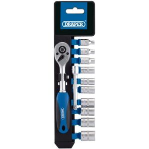 Draper Tools - Draper 1/4' Sq. Dr. Metric Socket Set (12 Piece) (16369)