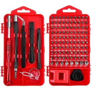 Tlily - 108Pcs 4mm Screwdriver Set Precision Plum Triangle Mobile Phone Maintenance Tool Box