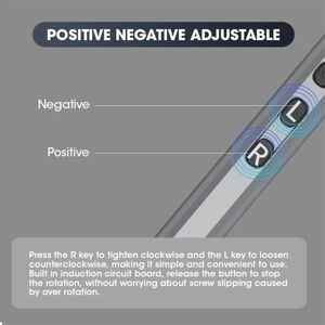 TLILY 68 in 1 Cordless Electric Screwdriver Set Precision Screw Driver Bits Fast Charging with led Light