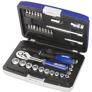 Facom - Expert E194672 Socket & Accessory Set of 34 Metric 1/4in Drive BRIE194672B