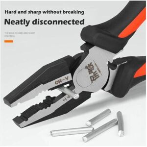 Gotrays - Combination Pliers, Diagonal Needle Nose, Hand Tools, Wire Cutter, 8 inchConvenient and practical