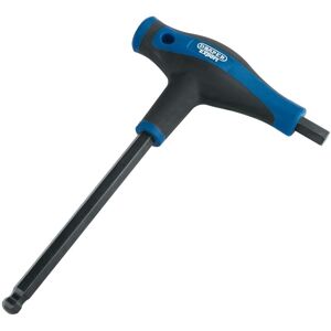 Draper Thex/SG/B Expert Soft Grip T-Handle Hexagon and Ball End Key, 10 mm, Blue