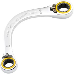 DRAPER EXPERT Draper HI-TORQ® 10x12mm Half Moon Double Ring Ratchet Spanner with 03933 Model