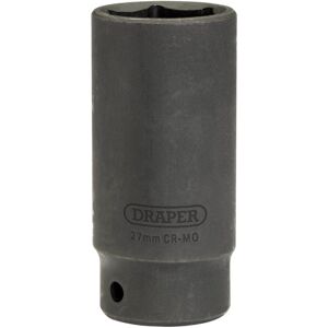 DRAPER TOOLS Draper Expert 27mm 1/2 Square Drive Deep Impact Socket (12748)