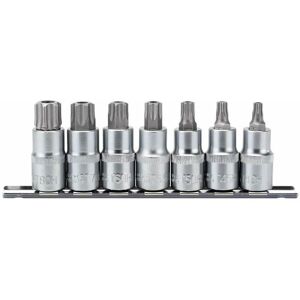 Draper - 1/2' Sq. Dr. tx-star Security Socket Bit Set (7 Piece) (16334)