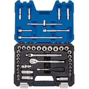 Draper - 3/8' Sq. Dr. Combined mm/af Socket Set (41 Piece) (16465)