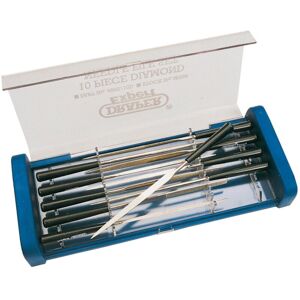Draper Expert 10-Piece 140mm Diamond Needle File Set (Model 36326)
