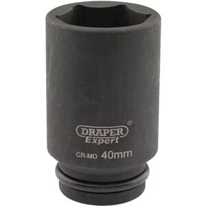 Draper 40mm Hi-Torq® Metric Deep Impact Socket for 3/4-Inch Square Drive (Model 05071)