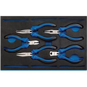Draper Expert - Draper Precision Plier Set in 1/4 Drawer eva Insert Tray (5 Piece) (63215)