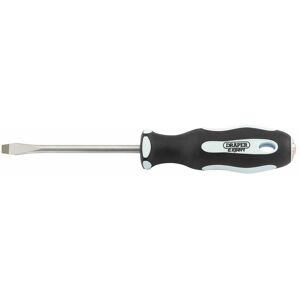 Draper Tools - Draper Expert Plain Slot 6.5 x 100mm Soft Grip Screwdrivers (34978)