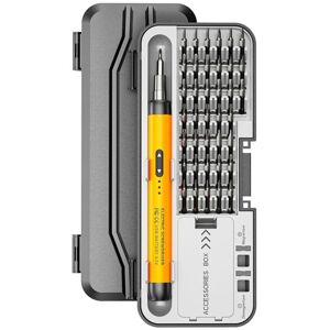 TLILY Electric Screwdriver Set Precision Power Tool Kit Rechargeable Wireless Mini for Mobile Cell Computer Repair a