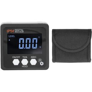Tinor - IP54 4x90° Digital Angle Finder Digital Level Box Angle Gauge Protractor with Magnetic and lcd Display