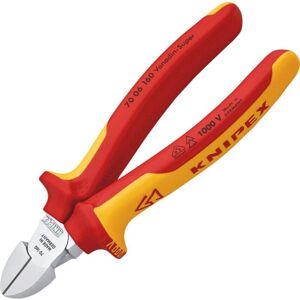 Knipex - 160mm Side Cutters, Insulated Handle, 4mm Cutting Capacity