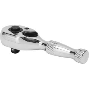 Sealey AK660S Premier Stubby Pear-Head Ratchet Wrench with Flip Reverse 1/4