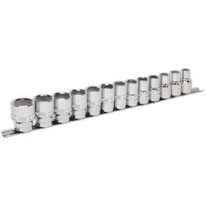 Sealey - Premier Lock-On&trade Socket Set 1/2''Sq Drive 13pc AK2742
