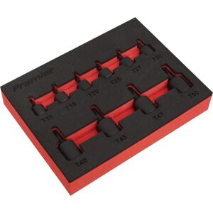 AK5526 Premier Low Profile TRX-Star Impact Socket Bit Set 1/4' & 3/8'Sq Drive 10pc - Sealey