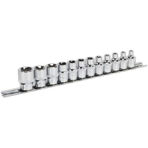 Sealey - Torx Star Socket Set 12pc 3/8Sq Drive E4-E20 AK61806