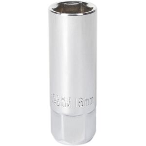 AK654 Magnetic Spark Plug Socket 3/8'Sq Drive 16mm - Sealey