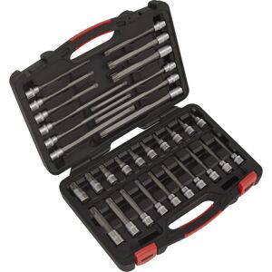 Sealey - AK89001 Premier Platinum TRX-Star Socket Bit Set 3/8'Sq Drive 32pc