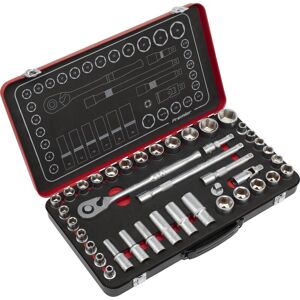 Sealey - AK7925 Premier Platinum Metric/Imperial Socket Set 1/2''Sq Drive 40pc