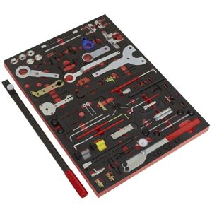 Sealey - Diesel & Petrol Master Timing Tool Kit 59pc vag - Belt/Chain Drive VS5100MK