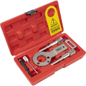 Sealey - VSE5886A Diesel Engine Timing Tool Kit for gm, Saab 1.9D CDTi/TiD/TTiD, 2.0D CDTi - Belt Drive