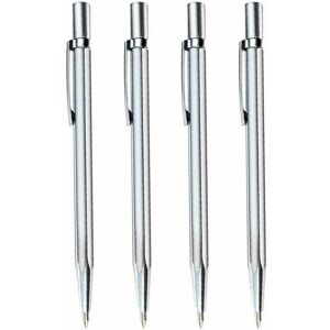 Hoopzi - Set of 4 pens Tungsten carbide tip Engraving Stainless steel Ceramic Glass