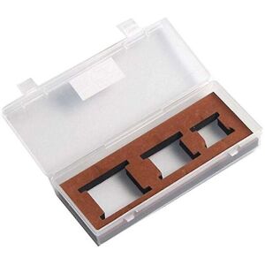ZVD - Lot de 3 supports de mouvement de montre en métal, base fixe pour horloger, pince-étau multifonction pour réparation de montre