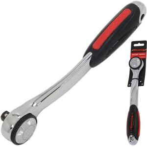 Neilsen Socket Reversible Curved Profile Ratchet Handle 1/4" Tool Neilsen Socket Reversible Curved Profile Ratchet Handle 1/4" Tool