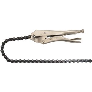 TLILY 10 inch Chain Vise Clamp Plier Locking Grip Wrench Oil Filter Pipe 16.5 Length TLILY 10 inch Chain Vise Clamp Plier Locking Grip Wrench Oil Filter Pipe 16.5 Length