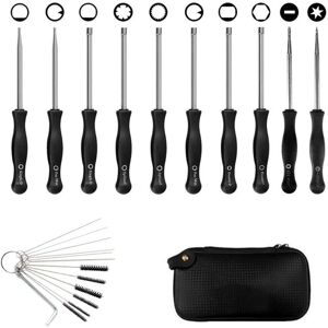 Tinor - 10 Pcs Carburetor Adjustment Screwdriver Screwdriver for Carburetor Engine Cleaning Repair Fits Most 2 Cycle Engines (10 pcs screwdrivers Tinor - 10 Pcs Carburetor Adjustment Screwdriver Screwdriver for Carburetor Engine Cleaning Repair Fits Most 2 Cycle Engines (10 pcs screwdrivers