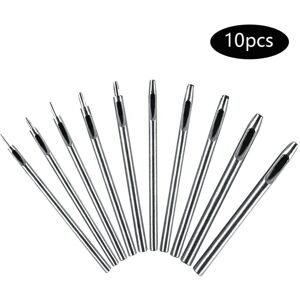 WOIYIC 10 Pcs Leather Punch Punch Punch Punch Leather Punch Paper Gasket Engine Hollow Hole Round Steel Hollow Punch Set Leather Hollow Punch WOIYIC 10 Pcs Leather Punch Punch Punch Punch Leather Punch Paper Gasket Engine Hollow Hole Round Steel Hollow Punch Set Leather Hollow Punch