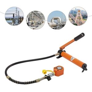 SANBOUSI 10T and CP-180 Hand Pump Set BSY-10 Mini 10 Ton Hydraulic Ram Jack Cylinder New SANBOUSI 10T and CP-180 Hand Pump Set BSY-10 Mini 10 Ton Hydraulic Ram Jack Cylinder New
