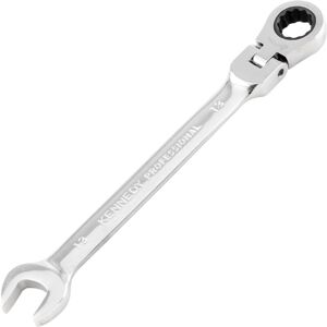 Kennedy - Metric Combination Ratchet Spanner, Flexible Head, 13mm Kennedy - Metric Combination Ratchet Spanner, Flexible Head, 13mm