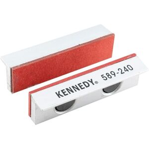 100mm (4') Fibre Faced Magnetic Vice Jaws - Kennedy 100mm (4') Fibre Faced Magnetic Vice Jaws - Kennedy